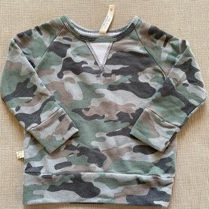Childhoods Clothing Original Camo Crew 2T